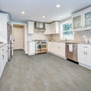 Laminate flooring in a kitchen | Flooring Direct