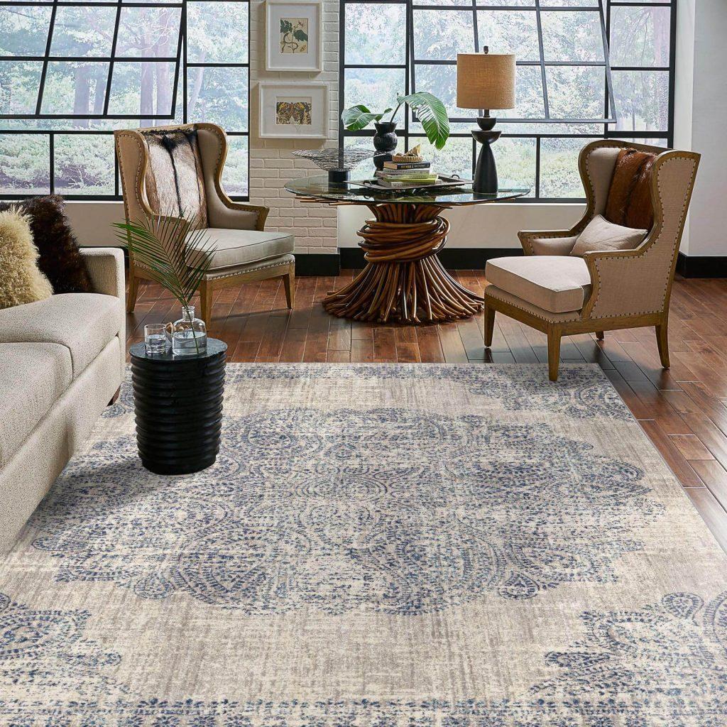 Area rug in a living room | Flooring Direct