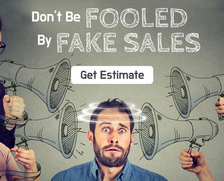 Don't be fooled by fake sales | Flooring Direct