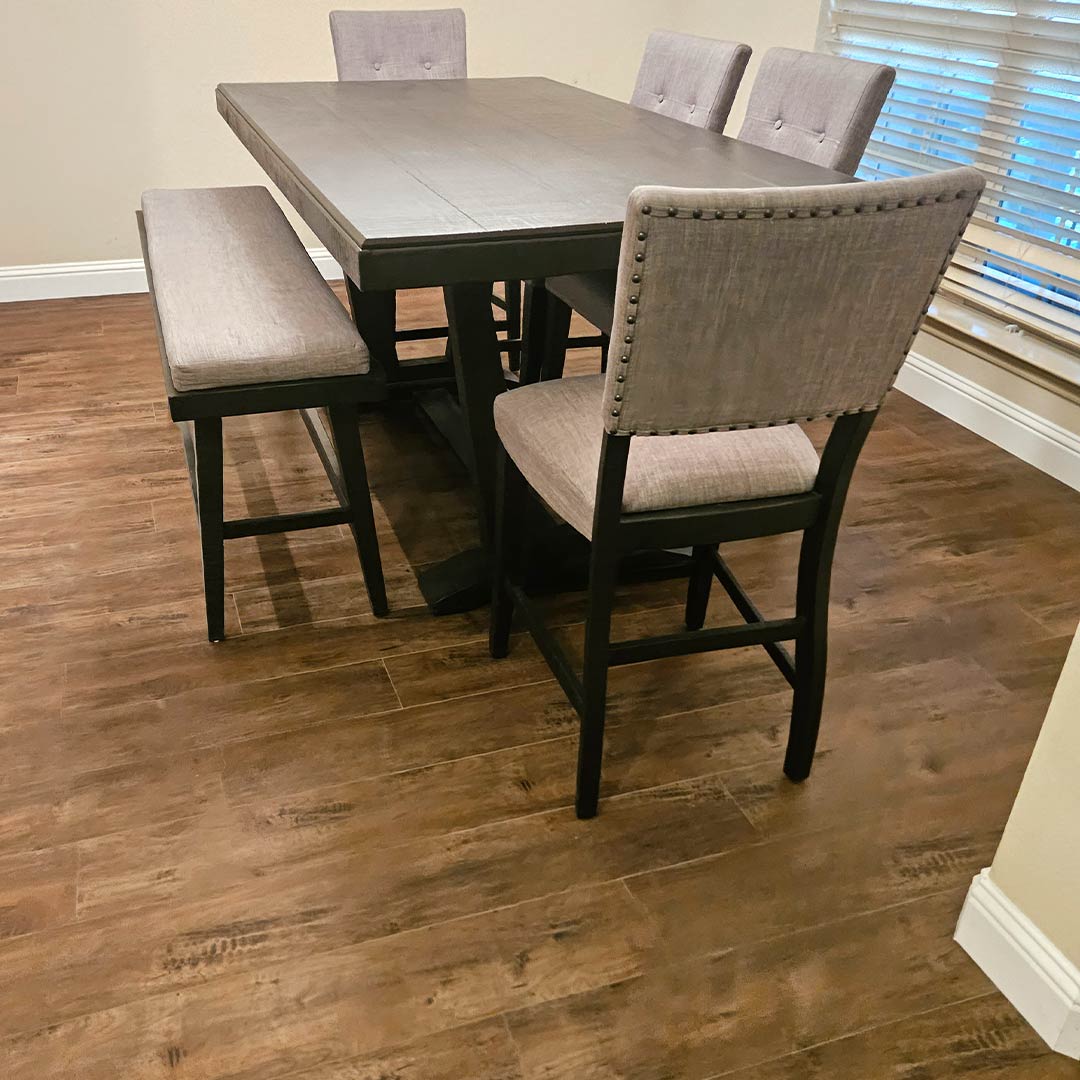 Wood-look Vinyl Flooring and Installation in Fort Worth, TX, by Flooring Direct in Dallas.